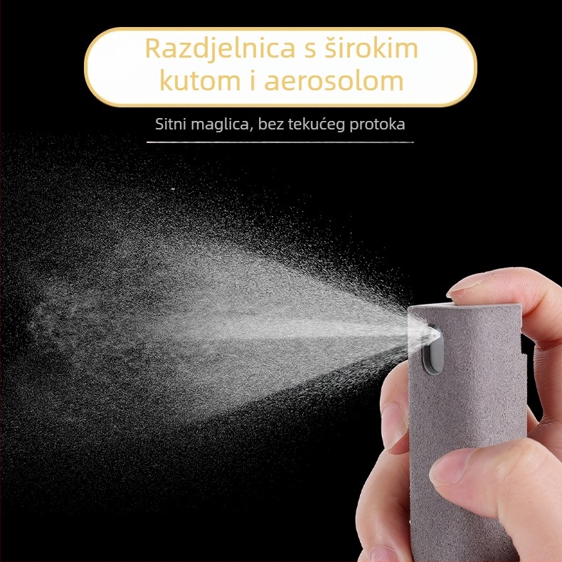 Trodijelni set za čišćenje zaslona za notebook, mobitel i računalo — model 5332, brenda Good Object, otopina od deionizirane vode, težina 0,054 kg