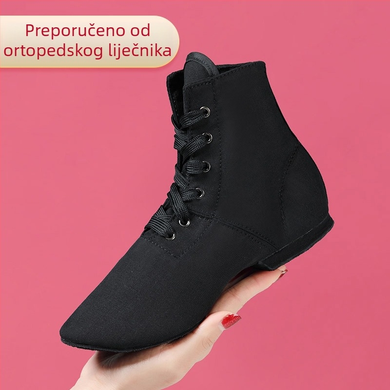 Visoke džez plesne cipele s mekanom potplatom, jesen-zima (Sole: Other)