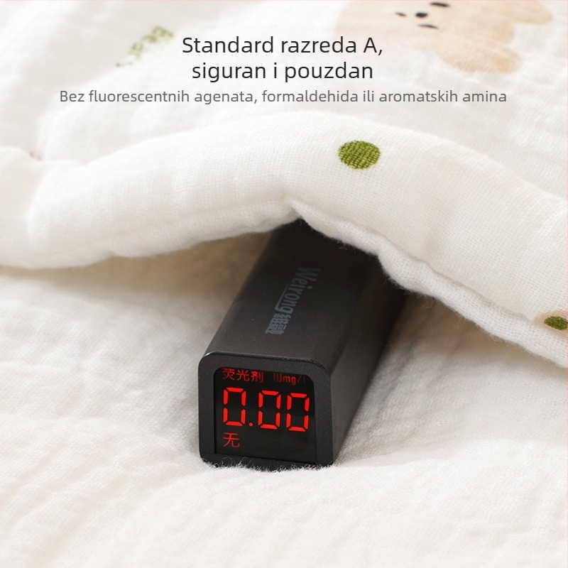 Novorođenački swaddle deka - Materijal: 100% pamuk, Punjenje: poliester vlakna, Sezona: zima, Za bebe do 6 mjeseci, Mogućnost prilagodbe