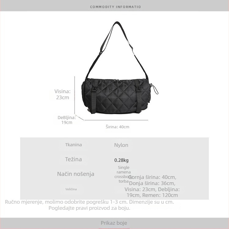 Torba za rame s jednim remenom, velika kapaciteta, PU, urbani minimalistički stil, Tote tip, zatvarač, podstava od poliester, vanjski otvoreni džep, džep za telefon