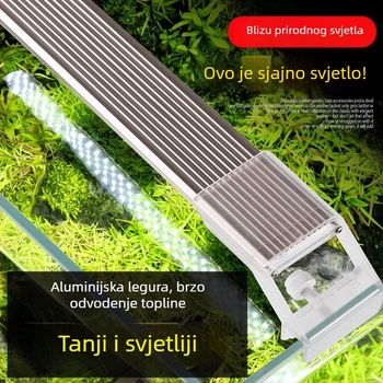 LED svjetlo za akvarij iz aluminijske legure, 1,5–20W, Morning front