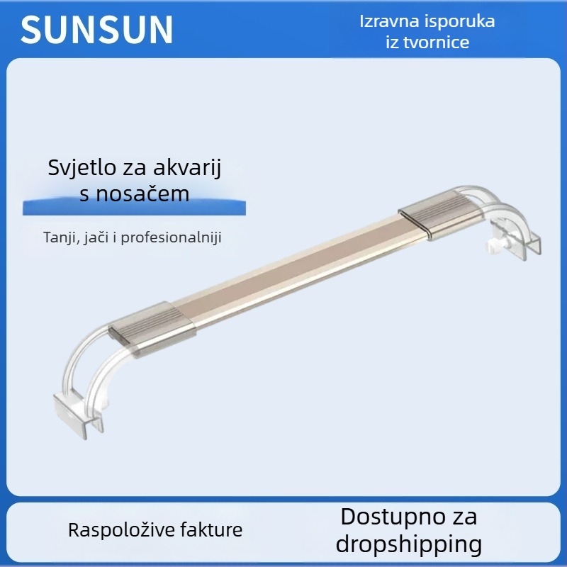 LED svjetlo za akvarij iz aluminijske legure, 1,5–20W, Morning front
