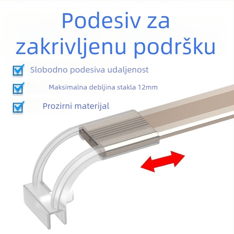 LED svjetlo za akvarij iz aluminijske legure, 1,5–20W, Morning front