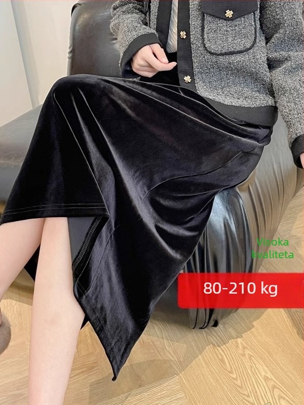 Parker Bean suknja A-linije, srednja duljina, visokim strukom, elegantan gradski stil, poliester, bez peglanja, blaga rastezljivost, proljeće 2026