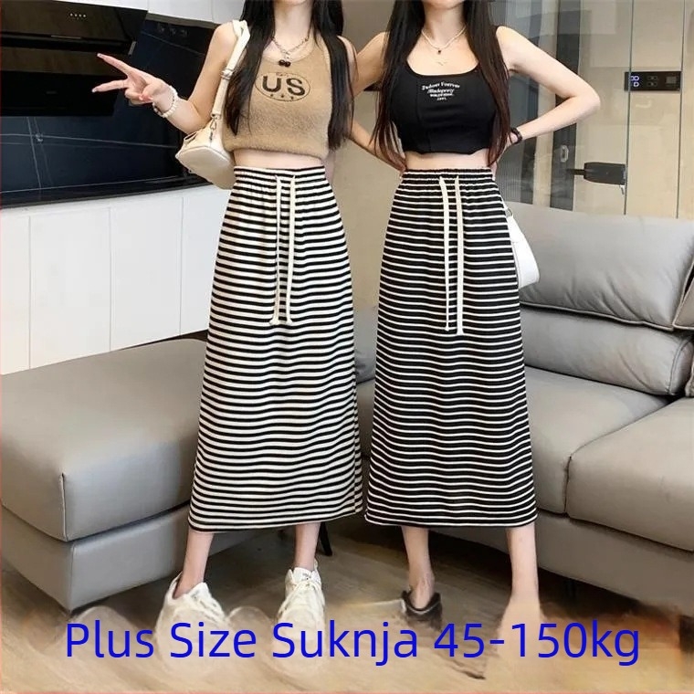 Suknja A-linije od chenilla s elastanom, proljeće 2024, stil Royal Sister Wind