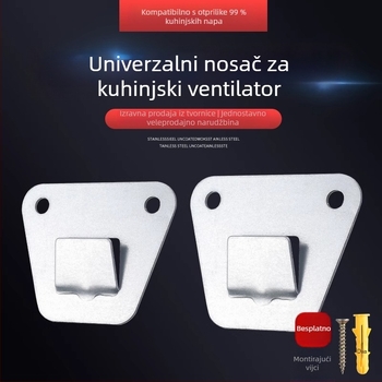 Ploča za montažu bočnog napa — visokočvrsta lisovana konstrukcijska čelična, univerzalni vješak, moderni minimalistički dizajn, Značka The First Force, Materijal Drugo, Certifikacija Nema