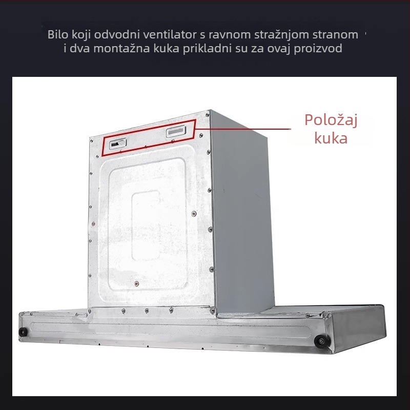 Ploča za montažu bočnog napa — visokočvrsta lisovana konstrukcijska čelična, univerzalni vješak, moderni minimalistički dizajn, Značka The First Force, Materijal Drugo, Certifikacija Nema