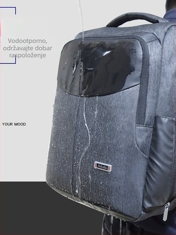 Torba za pohranu notebooka za poslovna putovanja, Oxford tkanina, vodootporna, 16-inčni laptop, kapacitet 20–35 L, zakrivljena naramenica