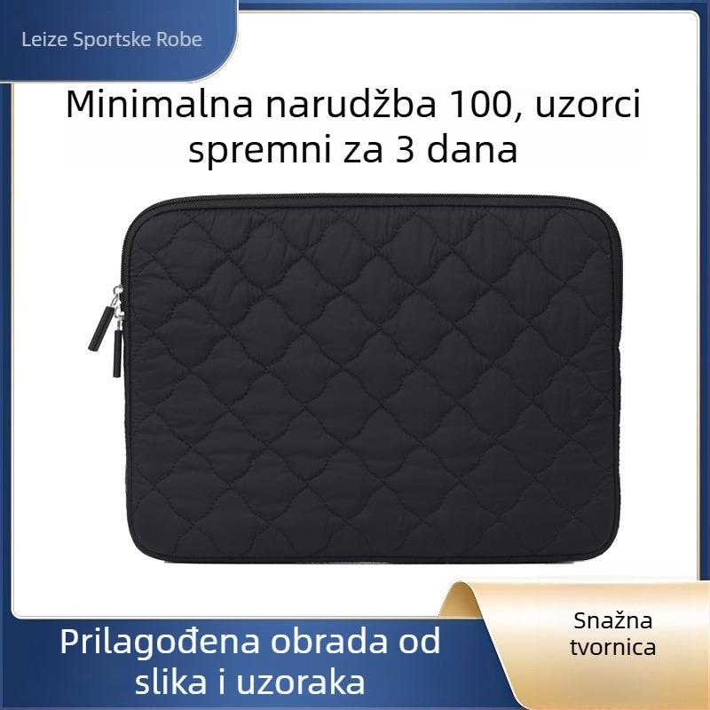 Leize torba za tablet i prijenosno računalo za putovanja s Lingge izradbom, diving materijal, zatvarač, mekani ručica, tamna mreža unutra (za poslovna putovanja)