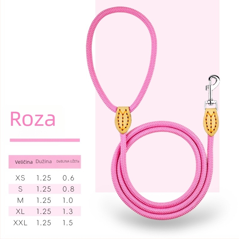 Pasji kaiš s jednim karabinom | Neproduživač, Materijal: polipropilen + poliester, Marka: Nusa