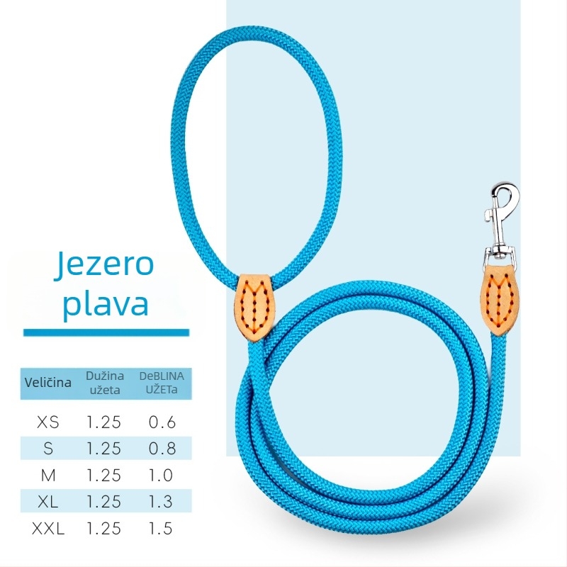 Pasji kaiš s jednim karabinom | Neproduživač, Materijal: polipropilen + poliester, Marka: Nusa