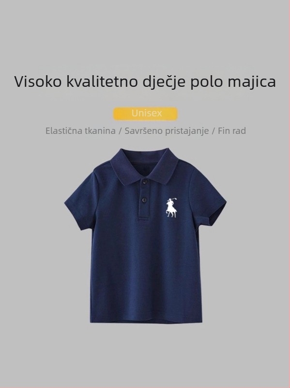Polo majica, pamuk, unisex, životinjski uzorak, ljeto, proljeće i jesen