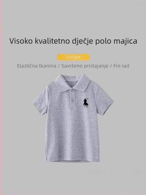 Polo majica, pamuk, unisex, životinjski uzorak, ljeto, proljeće i jesen