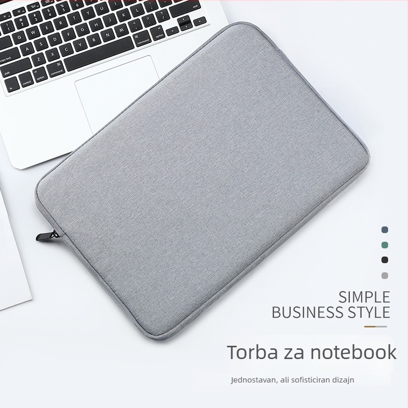 Torba za prijenosno računalo za poslovna putovanja s podstavljenim unutarnjim džepom za tablet iPad, vodootporna, otporna na habanje, protiv krađe, zatvarač, mekani rukohvat, kišni pokrov uključen