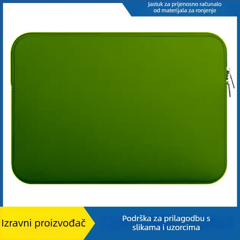 Torba za prijenosno računalo Minghai, diving tkanina, vodootporna, proljeće 2024, unisex