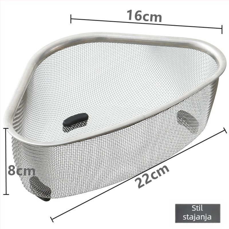 Nehrđajući čelični filter košarica za sudoper, model bx13001, marka Good class kitchen gathering, podrijetlo Guangdong, 300 g