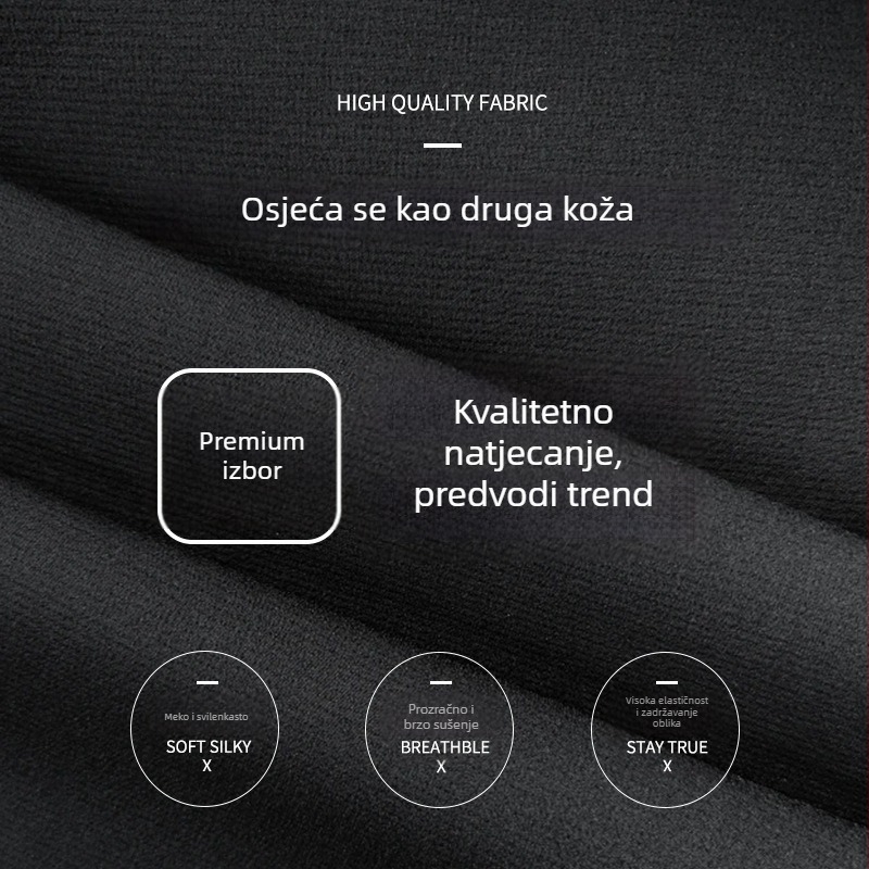 Ženski slim-fit jakna za jogu s UV zaštitom, poliester-spandeks materijal, zatvarač sa stojećim ovratnikom, dugi rukav, korejski stil