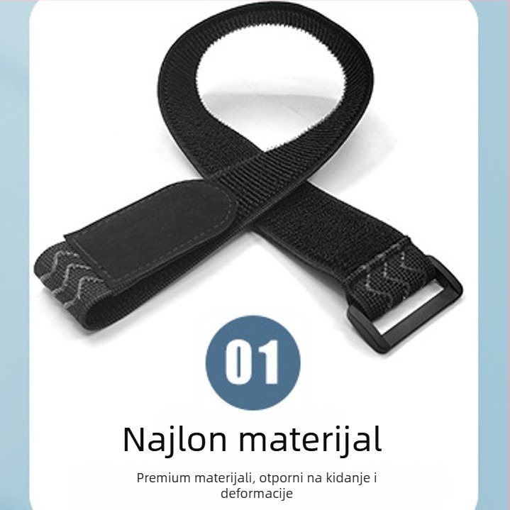 Najlon traka s Velcro, protuklizna, visoka elastičnost — Meite webbing