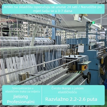 Elastična Velcro traka za sportsku podršku (samoljepljiva; poliester; mješavina Nylon+Poliester+Guma; primjena: pakiranje, odjeća, kućni tekstil, mreže za prozore, jastuci za kauč, automobilske sjedišta; broj proizvoda AL712198858964)