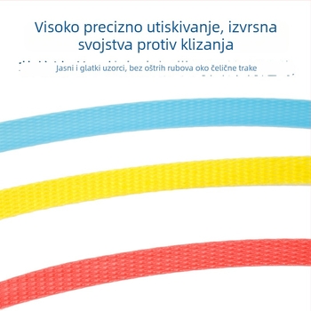 PP traka za pakiranje strojeva, širina 12 mm, debljina 12 mm, nosivost naprezanja 100 kg, promjer valjka Ø40 mm, unutarnji promjer Ø20 mm