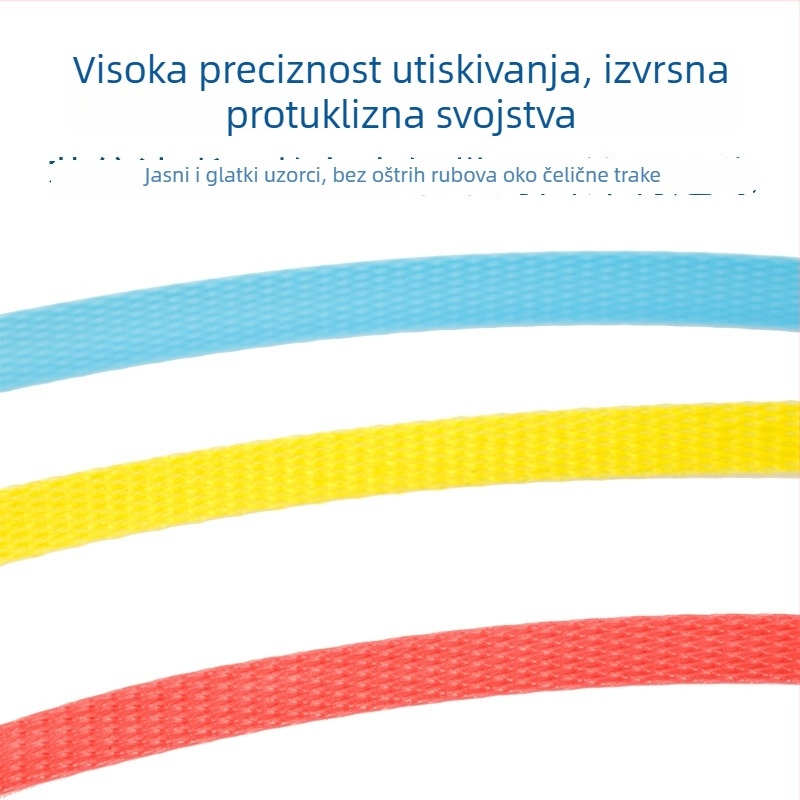 PP traka za pakiranje strojeva, širina 12 mm, debljina 12 mm, nosivost naprezanja 100 kg, promjer valjka Ø40 mm, unutarnji promjer Ø20 mm