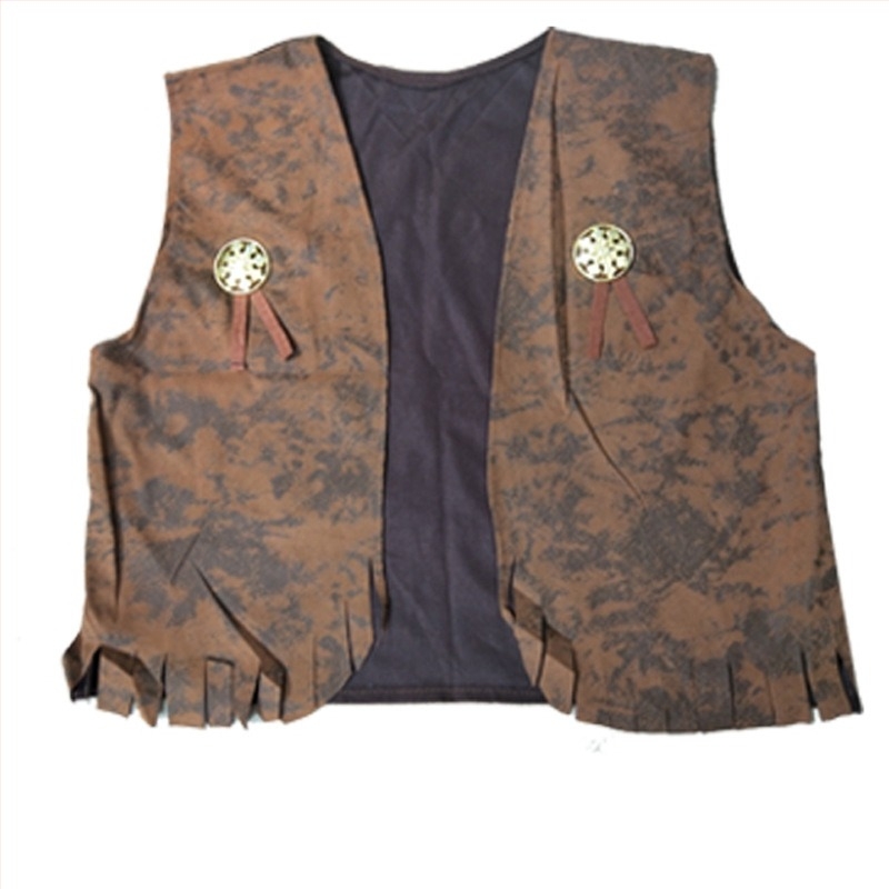 Cosplay Denim Western kostim — unisex za igre/ anime uloge; Tkanina: poliester vlakna; Glavni sastav: acetat; Postotak glavnog vlakna: 90–95%; Marka: Ruyi