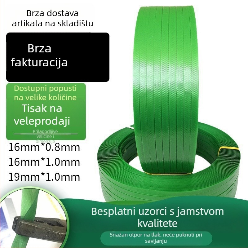 PET pakirajuća traka Huge, model 1608, snažna, za pakiranje