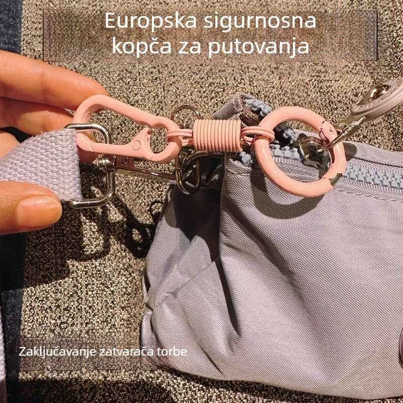 Protukrađiva sigurnosna zasun za putovanje – za ruksak i prtljagu, osmerokutni carinski lokot, model 001, moderan stil