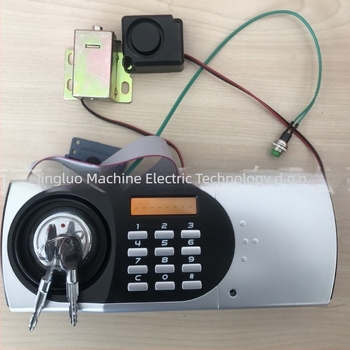 Vatrootporni sef s elektroničkim brojčanim zaključavanjem, model 108, plastično kućište, debljina šipke za zaključavanje 8 mm, razmak šipki 10 mm