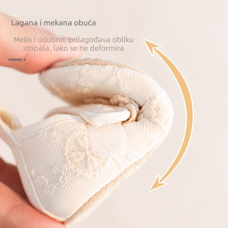 Cipele za djevojčice bebe 12–36 mjeseci – PVC gornji dio, niski vrh, proljeće-ljeto-jesen, funkcionalne cipele