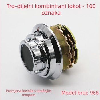 Sejf s diskovima 968 – 3 diska, 100 podjela