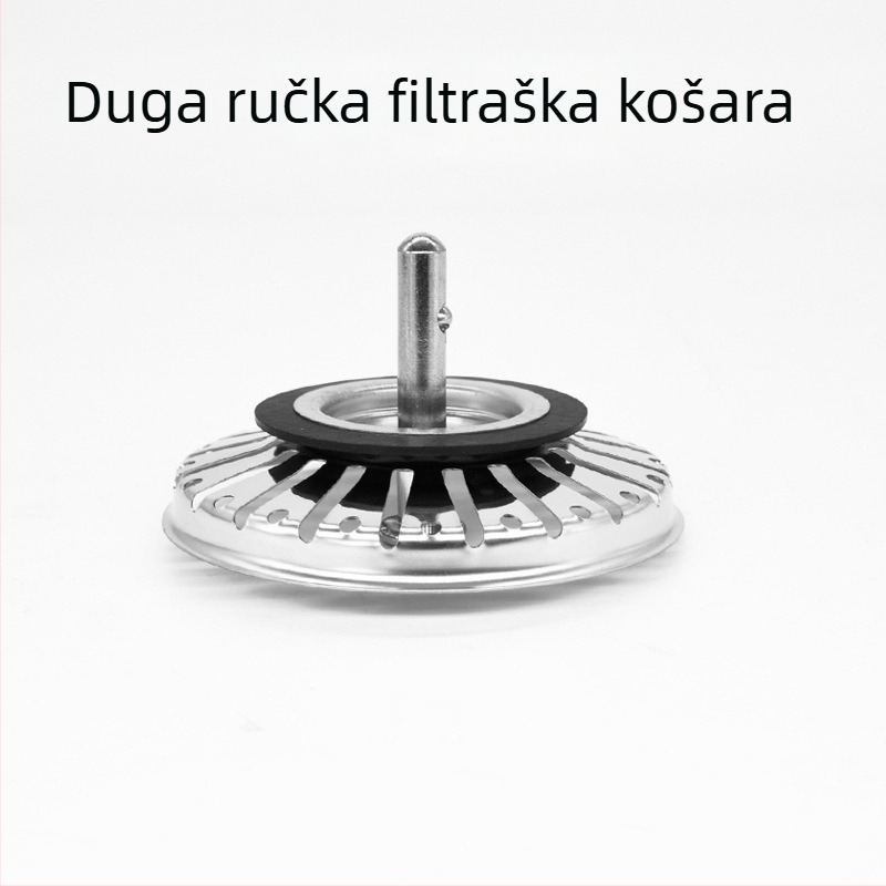 Košnica filter odvodnje sudopera, Qingduo, nehrđajući čelik 304 + bakar, debeli dizajn, model R1061