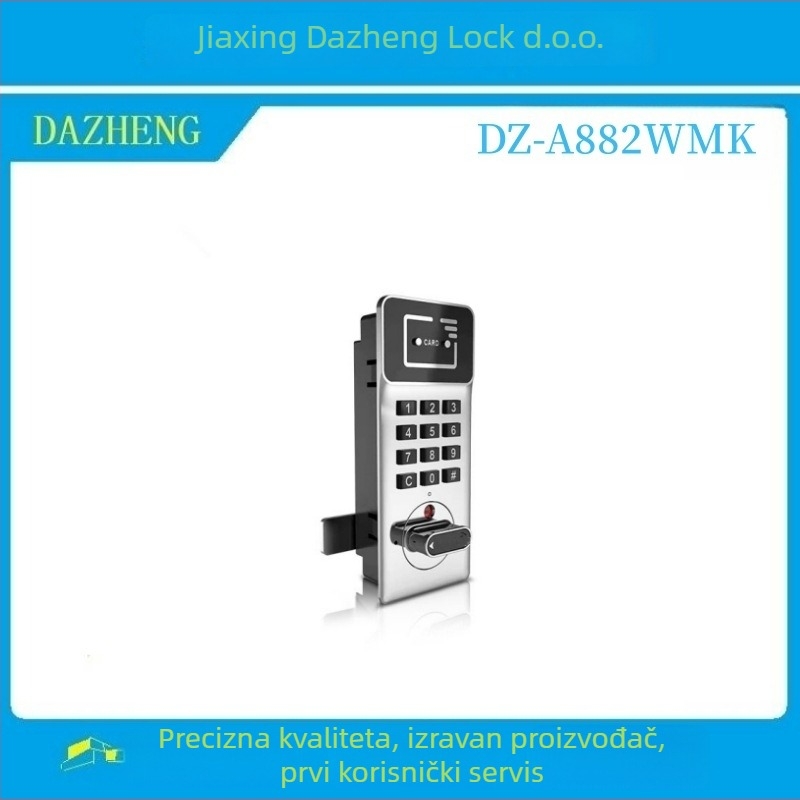 DAZHENG DZ-A882wmk Swipe Card IC zaključavanje za ormariće, garderobne ormariće, poštanske sandučiće i arhivske ormariće — Tip: kartično otvaranje; Stil: moderni minimalistički; Model: DZ-A882wmk; Zastupljena marka: DAZHENG.