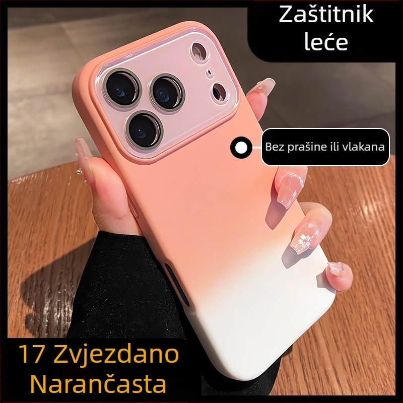 Silikonska futrola za iPhone s mat završnim slojem i frosted dizajnom, zaštita od pada, kompatibilna s Apple modelima