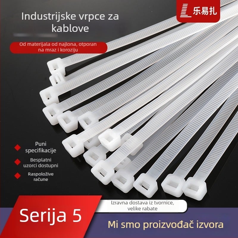 Samozaključavajuće najlonske vezice za kabel PA66, marke Leyi zai, za skladištenje