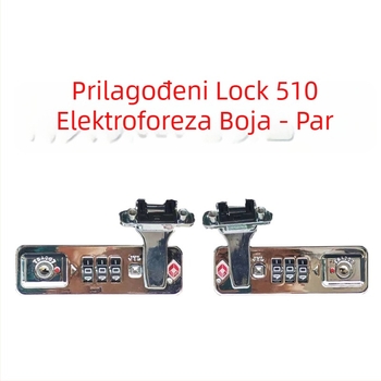 TSA007 dijelovi brave za prtljagu — brava s lozinkom, ABS materijal, protiv krađe