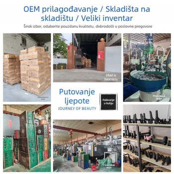 Univerzalni kotač za kofer – tih, otporan na habanje, TPE kotač s PP kućištem i PA nosačem (zamjena)