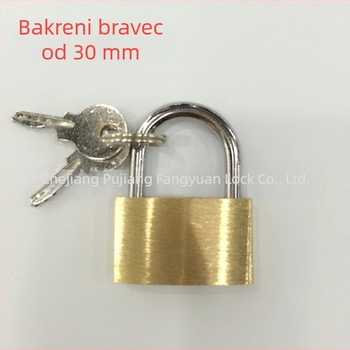 Kućna brava 8830, bakrena, Square and Round, za ladice i ormariće, moderni jednostavni stil