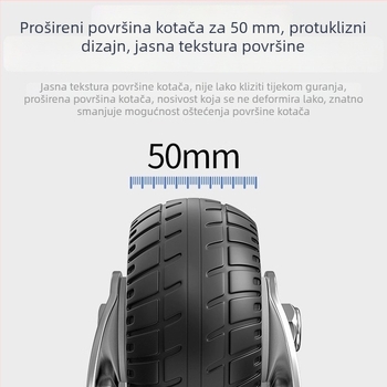 Teški univerzalni kotači za kolica i prikolice, gumeni kotači