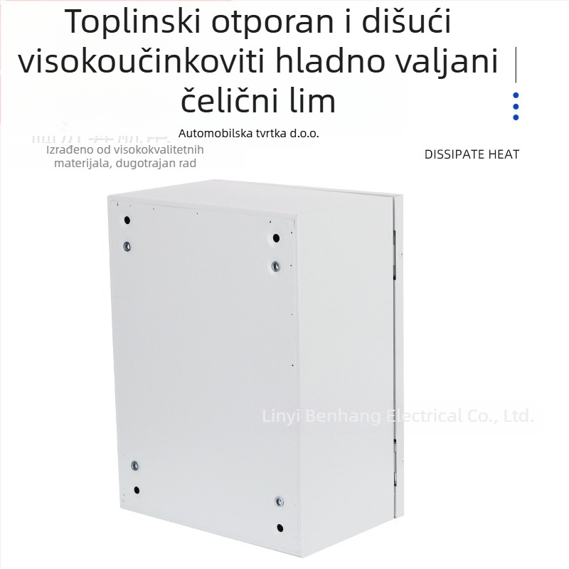 JXF1 Zidni kontrolni okvir za električnu distribuciju, površinska montaža, hladno valjani čelik, IP35, 1–6 krugova