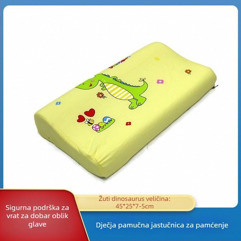 gj Memory Cotton dječja jastučnica, pravokutnog oblika, 1–2 kg, Tianzhu Cotton tkanina, pogodno za djecu i bebe