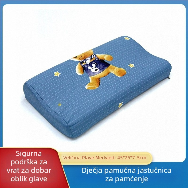 gj Memory Cotton dječja jastučnica, pravokutnog oblika, 1–2 kg, Tianzhu Cotton tkanina, pogodno za djecu i bebe