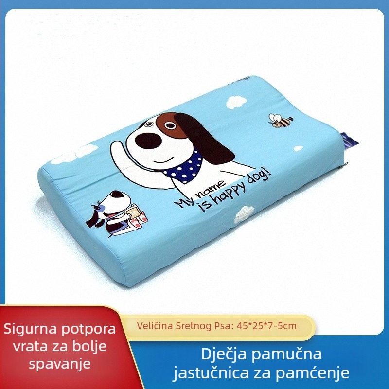 gj Memory Cotton dječja jastučnica, pravokutnog oblika, 1–2 kg, Tianzhu Cotton tkanina, pogodno za djecu i bebe