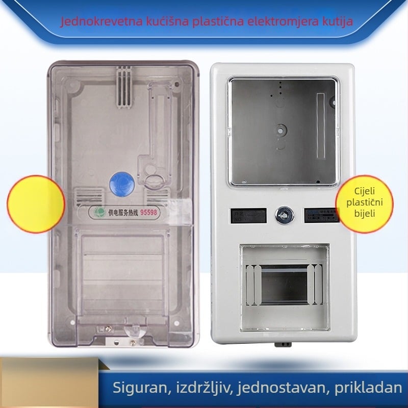 Kućna kutija za brojilo, plastično kućište; 1 petlja, red 1; funkcija: distribucija energije/izlaz; IP30
