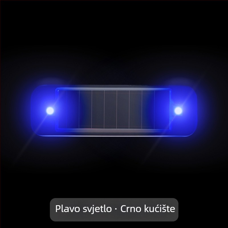 Automobilska solarna LED svjetla za upozoravanje, bežična instalacija, Deep Steam marka, opća kompatibilnost, dišuće dekorativno LED svjetlo