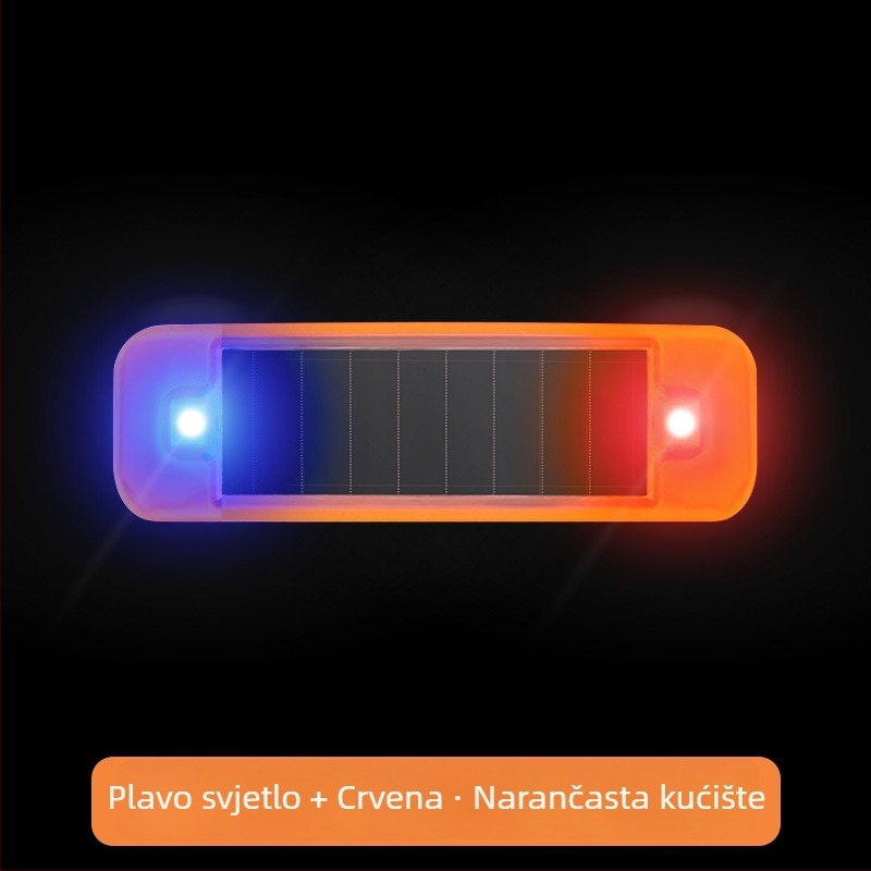 Automobilska solarna LED svjetla za upozoravanje, bežična instalacija, Deep Steam marka, opća kompatibilnost, dišuće dekorativno LED svjetlo