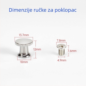 Poklop za odvod kuhinjskog sudopera s filtrirajućim košarom, ručna vučna ručka, materijal: nehrđajući čelik/bakar/legura, težina 0,1 kg, moderan minimalistički stil