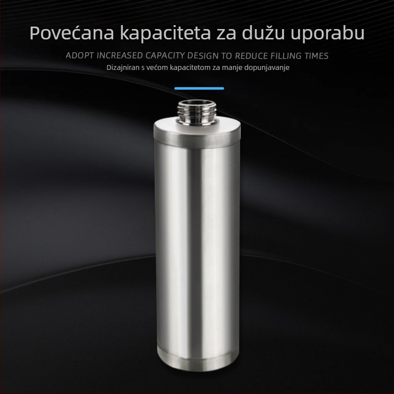 Dispenzer za sapun za kuhinjski sudoper, nehrđajući čelik, moderan minimalistički stil, opće namjene, CISQU