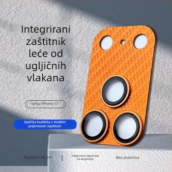 Film zaštite objektiva za iPhone 17 – kaljeno staklo, HD