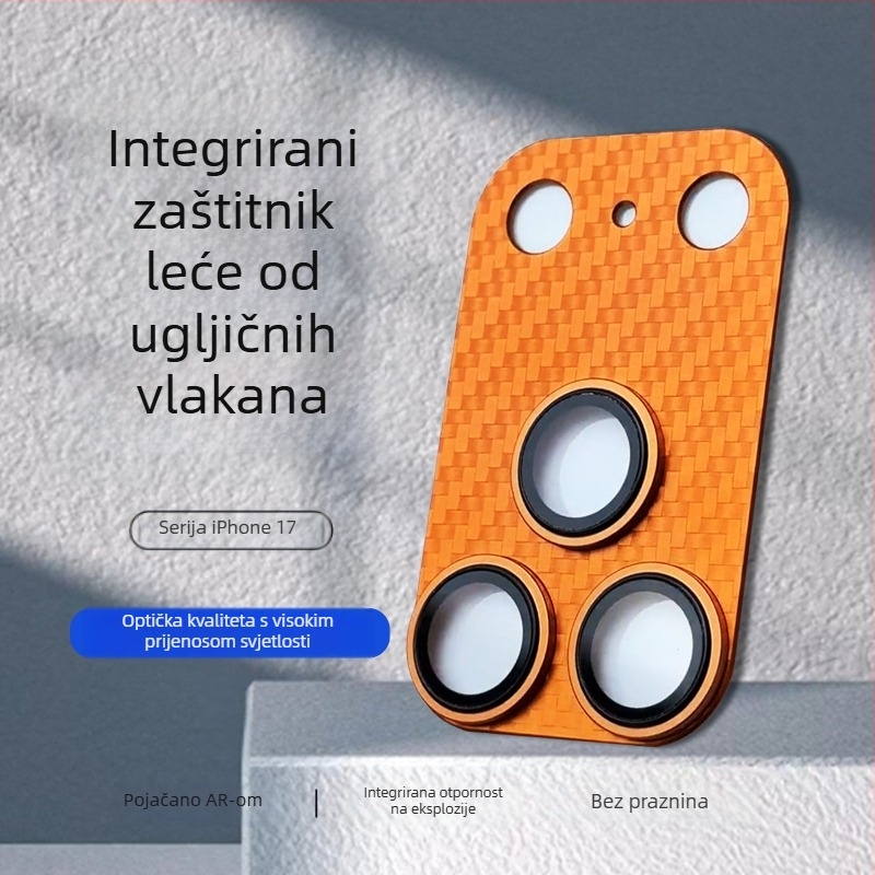 Film zaštite objektiva za iPhone 17 – kaljeno staklo, HD